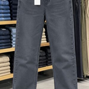 Men's Charcoal Grey Straight Fit Jeans